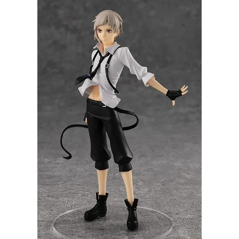 100% Original GSC POP UP PARADE Nakajima Atsushi Anime Figure Bungo Stray Dogs PVC 16cm Collectible Model Dolls Statuette Gift