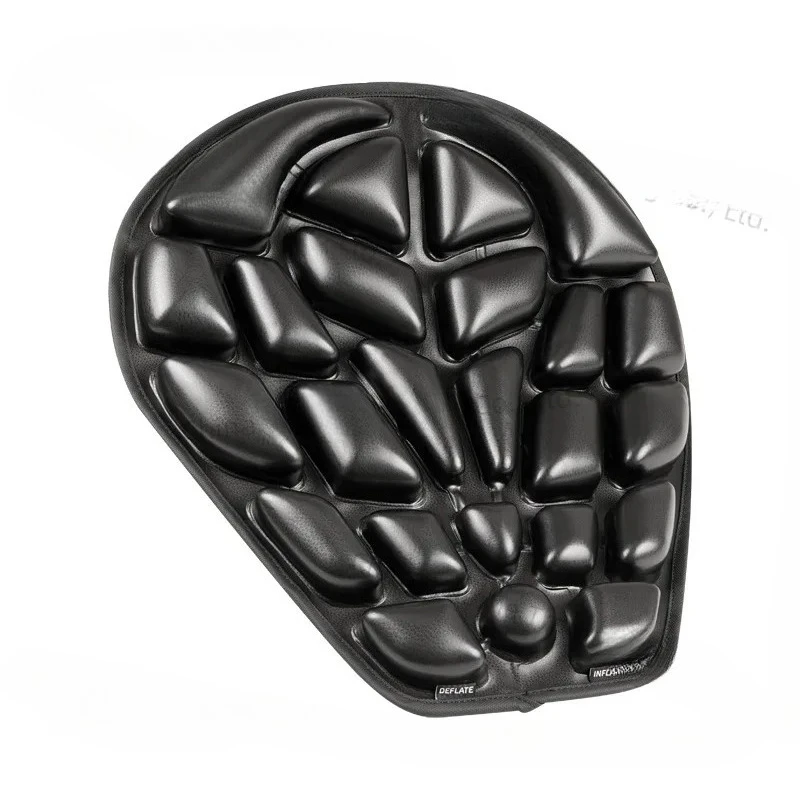 3D motorcycle seat cushion shock absorption breathable electric vehicle seat cushion tpu air cushion four seasons universal loco