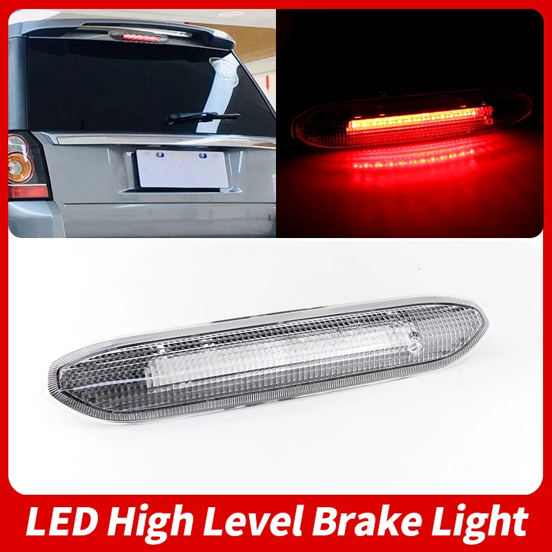 1PC Clear/Black Lens LED High Level Brake Light For Land Rover Freelander 2 LR2 2006-2014 Rear High Level 3rd Third Brake Light