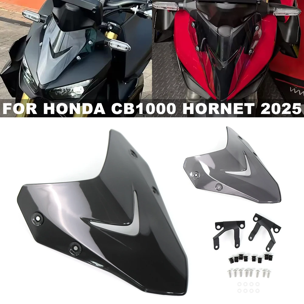

For Honda CB1000 Hornet/SP 2025 Motorcycle Windshield Deflector, WindScreen Spoiler Fairing Cover Sport Touring Wind Protection