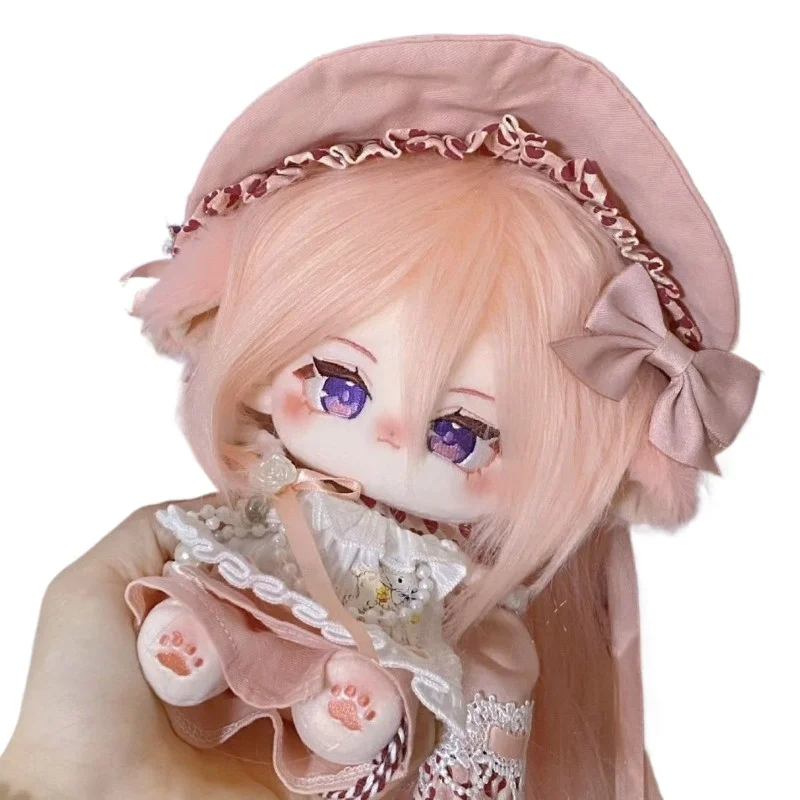 20cm jogo genshin impacto yae miko plushies mudança terno boneca anime kawaii cosplay corpo de pelúcia dos desenhos animados fãs coleção brinquedos presente