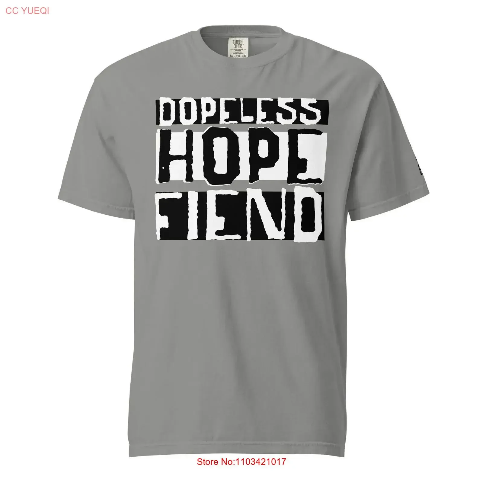 Camiseta Premium Dopeless Hope Fiend 3Block AA NA Al Anon Rehab Recovery Clean Sober Milestone, vintage, lavada y elástica