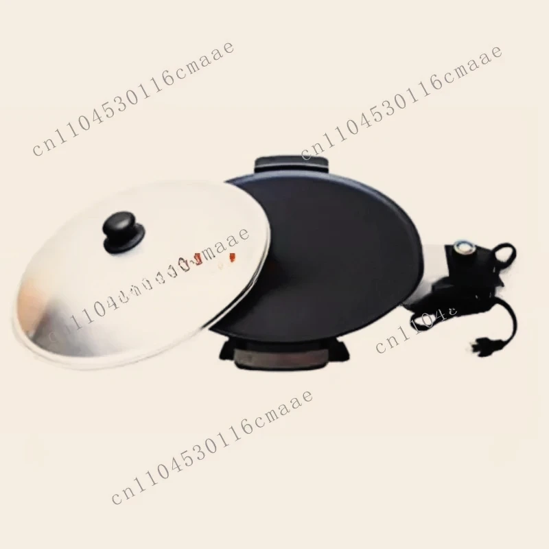 40 Cm Diameter Mogogo Injera Manufacturer 1 Piece with Lid Factory Wholesale 1800W Pancake Manufacturer