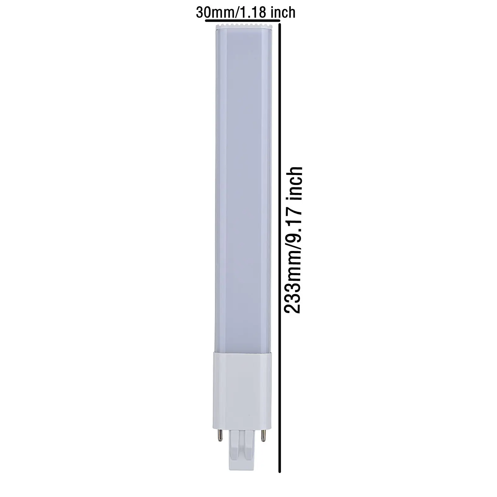 GX23 LED Tube 8W 1100LM replaces the 13W GX23 CFL Light Bulb and is ballast-compatible without the need to change wiring