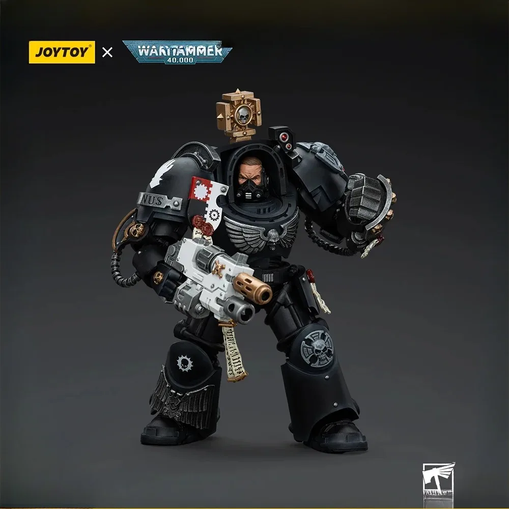 Joy Toy Warhammer 40K Figura Mani di ferro Capitano in Terminator Armatura Action Figure Figurine mobili congiunte Collezione di giocattoli Modello