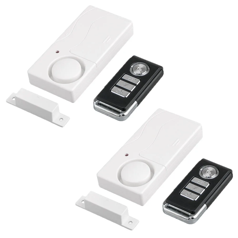 NineLeaf-Detector inalámbrico para puerta y ventana, alarma antirrobo con Control remoto, Sensor magnético, sistema de protección de seguridad para el hogar