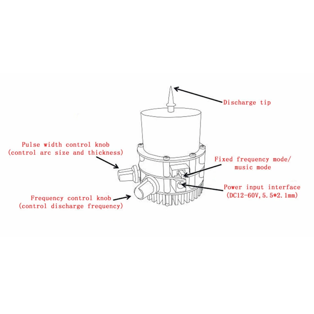 SSTC Mini for Coil Music Double Class-E Solid State Coil Artificial Teaching Tool