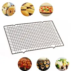1PC Cookies Biscuits Bread Muffins Drying Stand Cooler Holder Nonstick Metal Cake Cooling Rack Net Kitchen Baking Tools Cooler