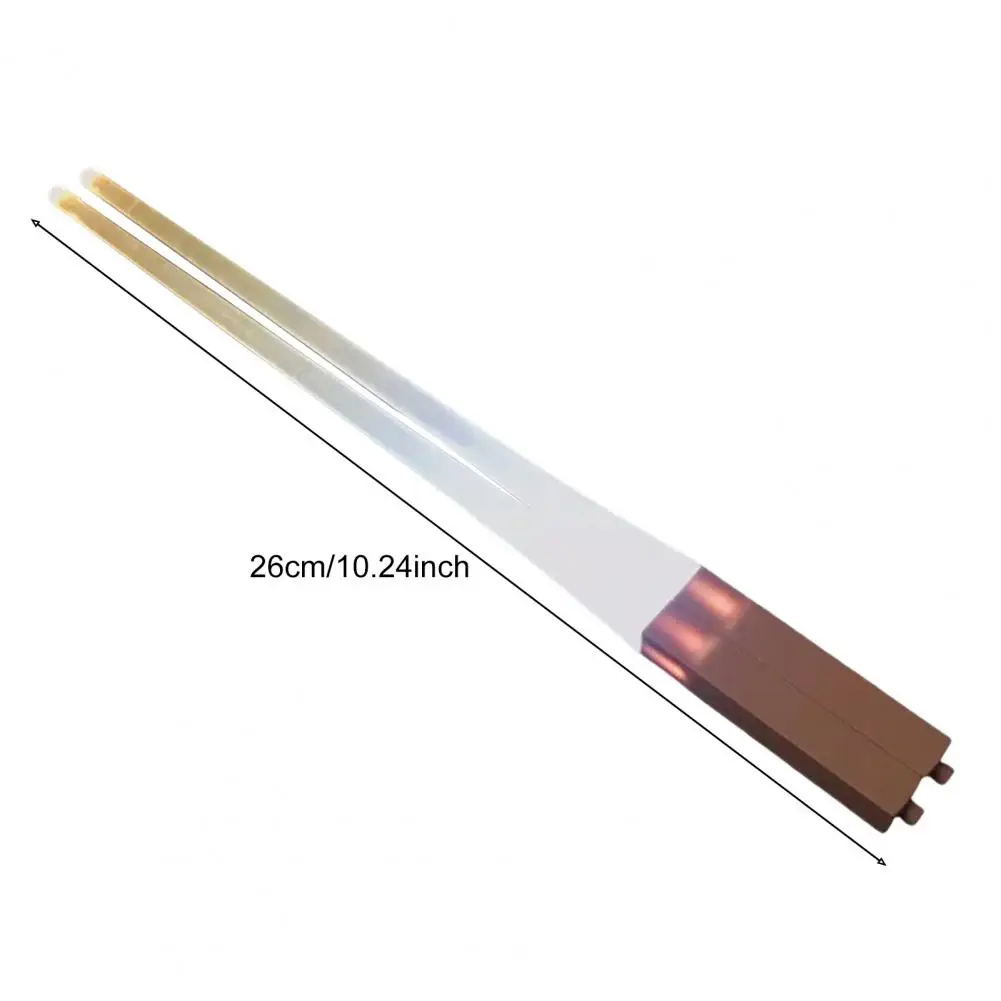 2Pc LED Lightsaber Chopsticks China Luminous Light Up Party Fun Glowing Chinese Chopsticks for Sushi Noodles