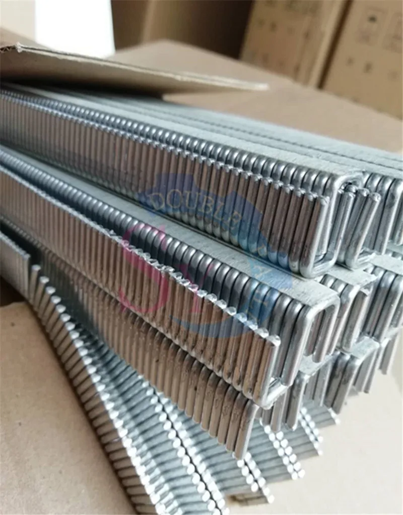 1 صندوق مشبك يدوي على شكل حرف U U U506/503/508 ماكينة قص السجق/مقاطع لآلة شد السوبر ماركت 4400 قطعة