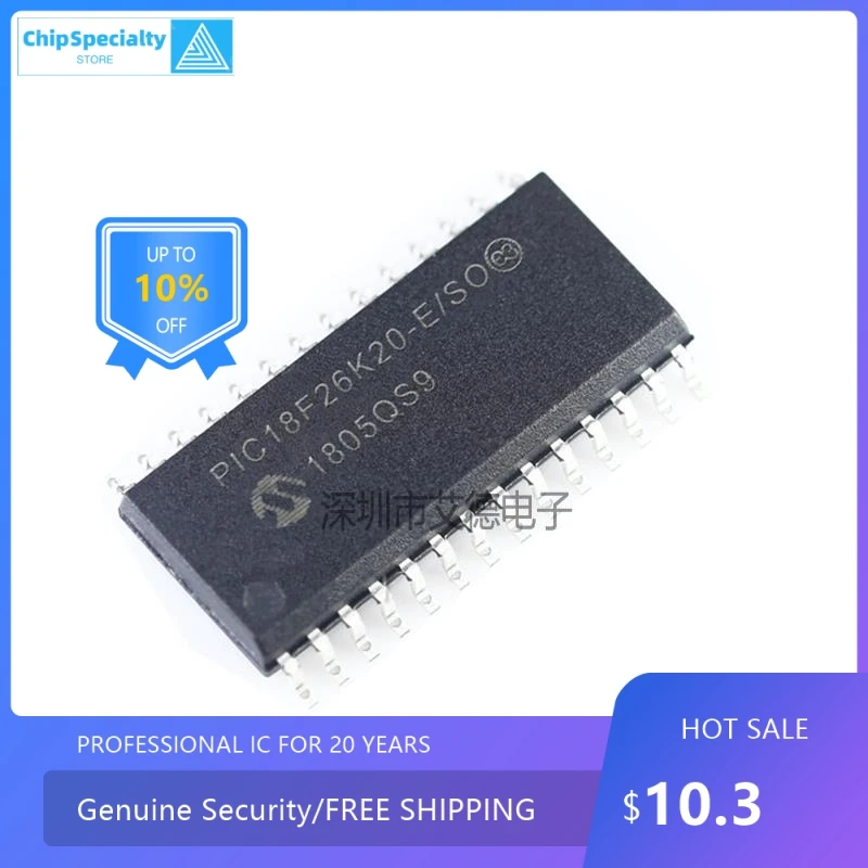 

Original PIC18F26K20-E/SO patch McU8-bit microcontroller chip SOP-28 package