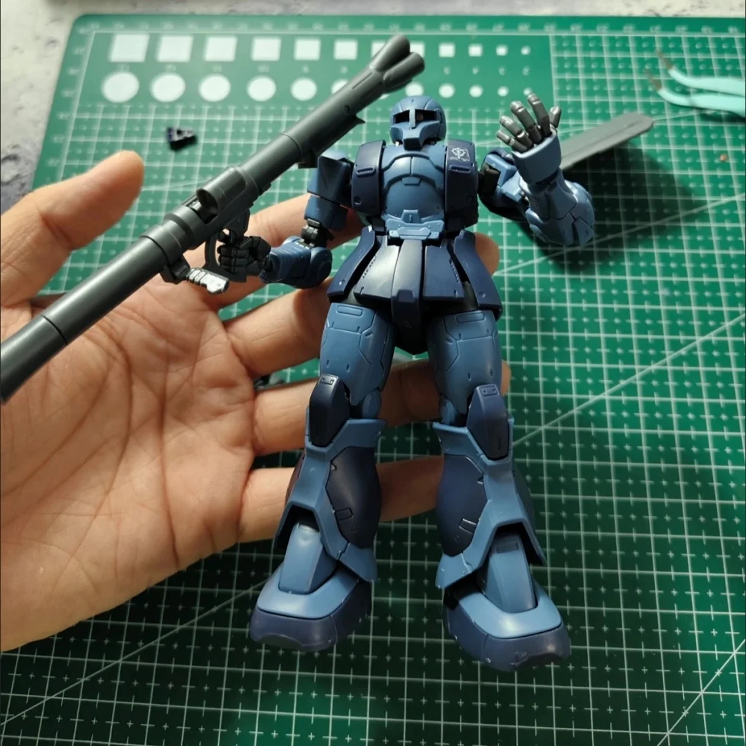 GTO MS-05 HG 1/144 Zaku Black Tri Stars Mech Assembly Model Kits Action Figures Desktop Decoration Doll Toy Gift