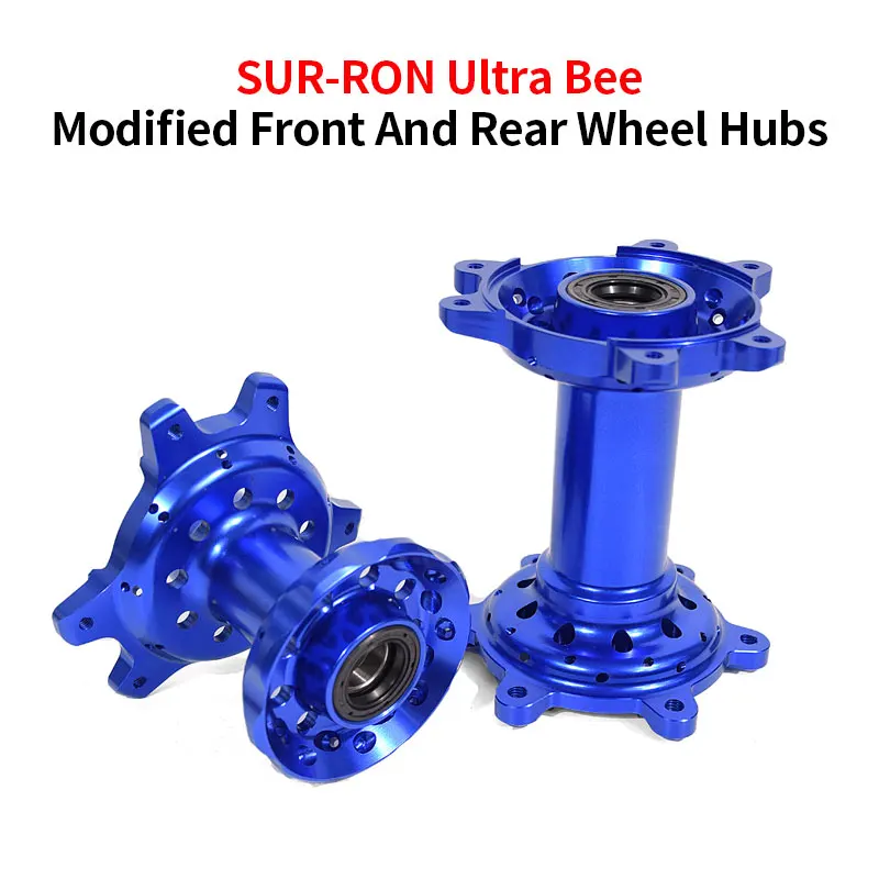 

For SURRON Ultra Bee Modified Front and Rear Wheel Hubs Off-road Dirtbike CNC Parts SUR-RON