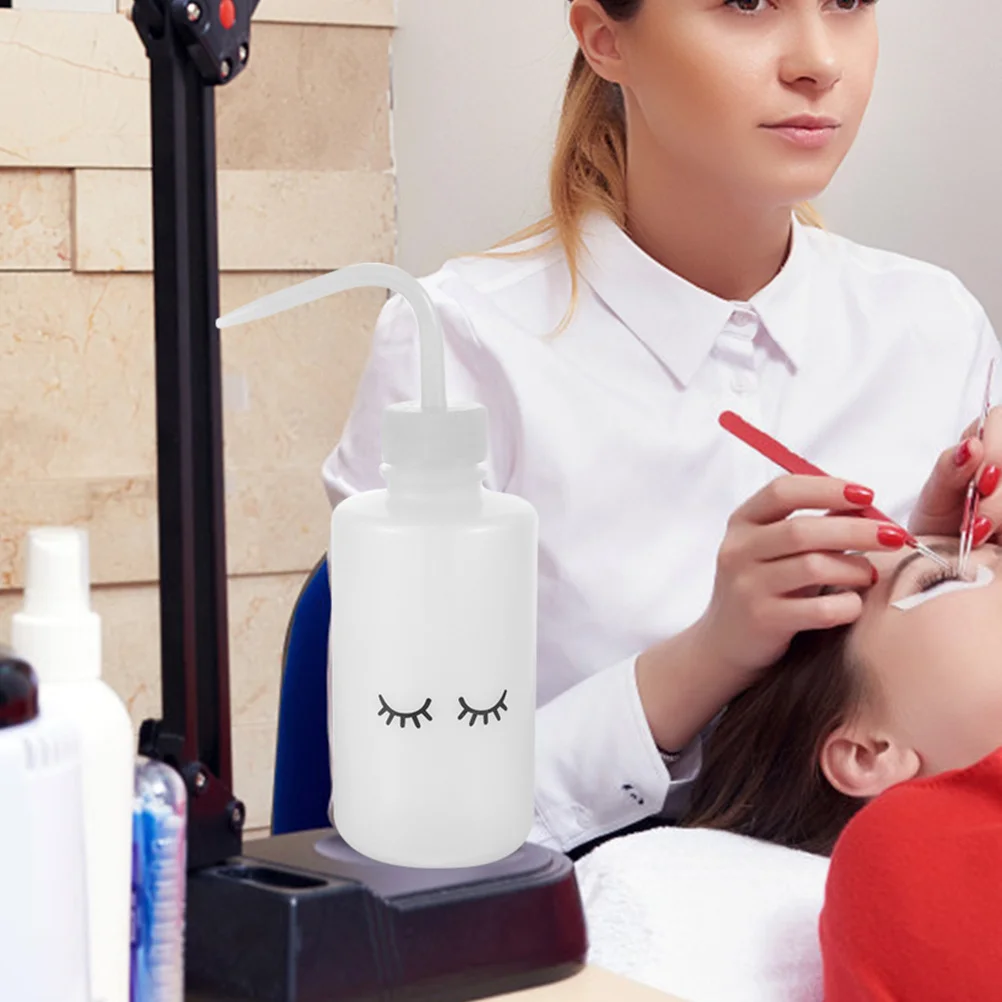 4 قطعة 250 مللي زجاجات غسيل الرموش بيند الفم رمش زجاجة ماء لملحقات ونباتات لاش غسل زجاجات #5