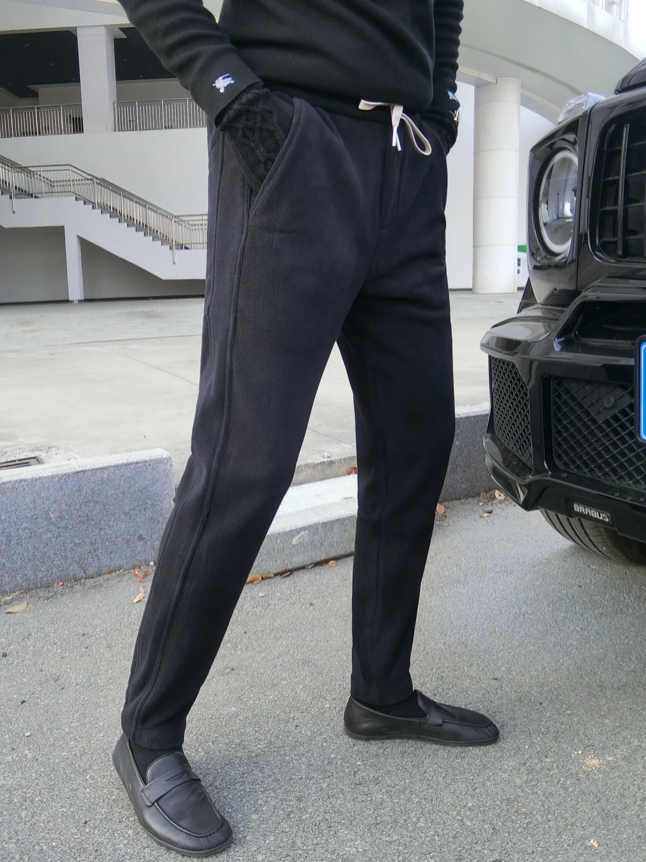 

Мужские спортивные брюки Royal Baron с флисовой подкладкой и манжетами, зимние теплые повседневные брюки, удобные длинные брюки с завязками