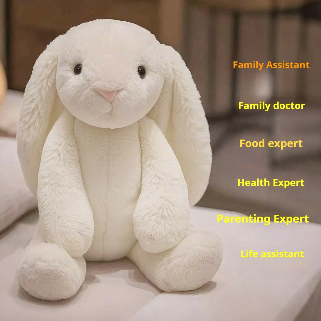 AI Smart Plush Toys Accessible To Large Model For Open Dialogue Interactive Soft Stuffed Animals With Artificial Intelligence