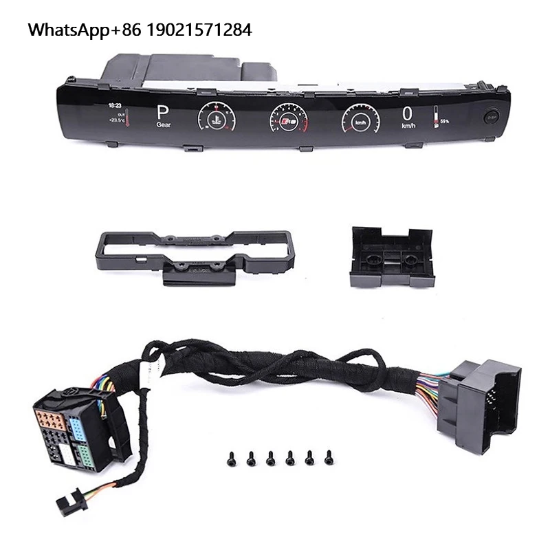 Realsun Passenger Side Dashboard LCD Instrument Copilot Display Virtual Cockpit for A4/S4/A5/S5/Q5/SQ5 B9&B9.5 Q7/SQ7 4M