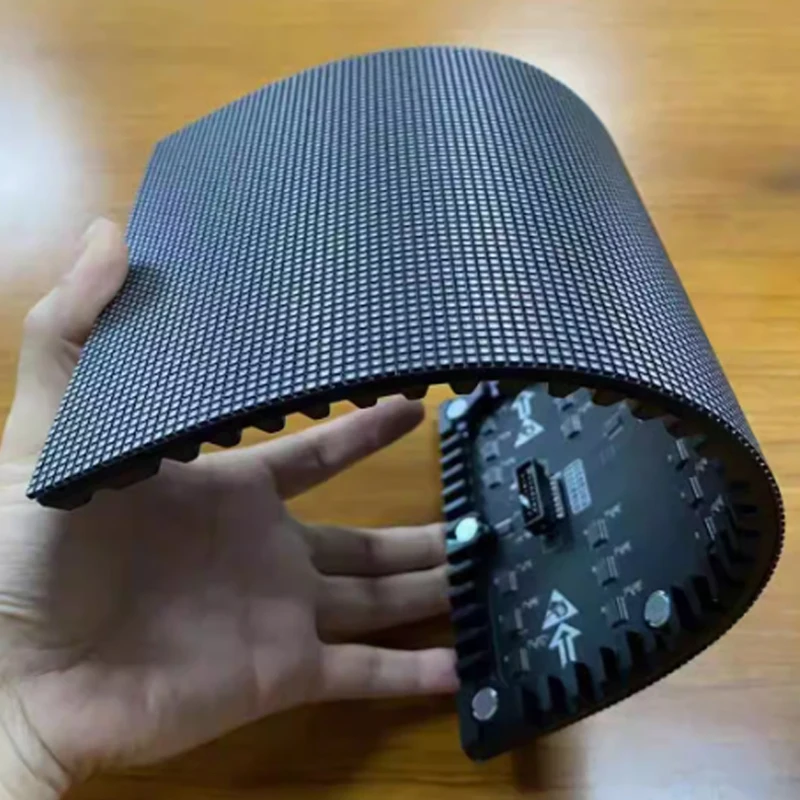 P4 Indoor 1/16 Scan 256*128mm 64*32 Pixels 3in1 RGB SMD Full Color LED Display Flexible Panel Module