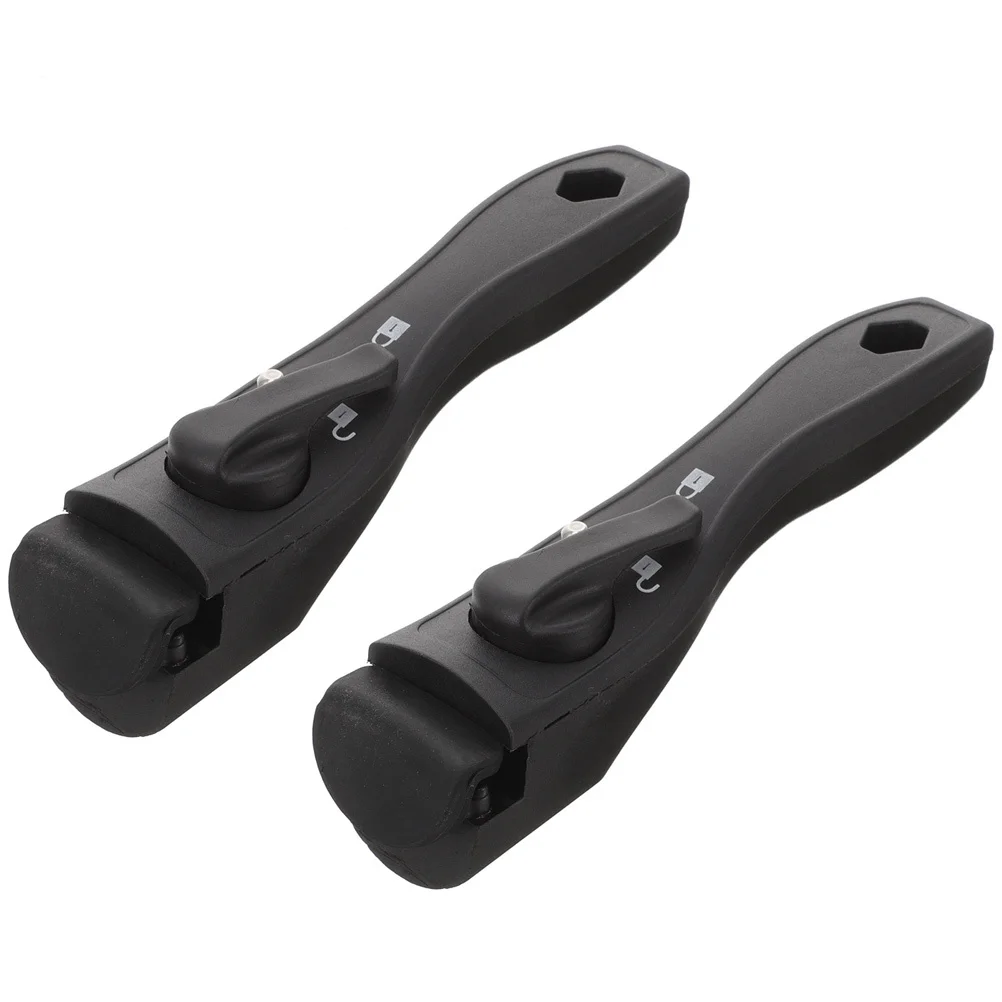 

2Pcs Anti-Scald Pot Handle Detachable Replacement Ergonomic Pan Handle for Household Frying Pan Cookware Supplies