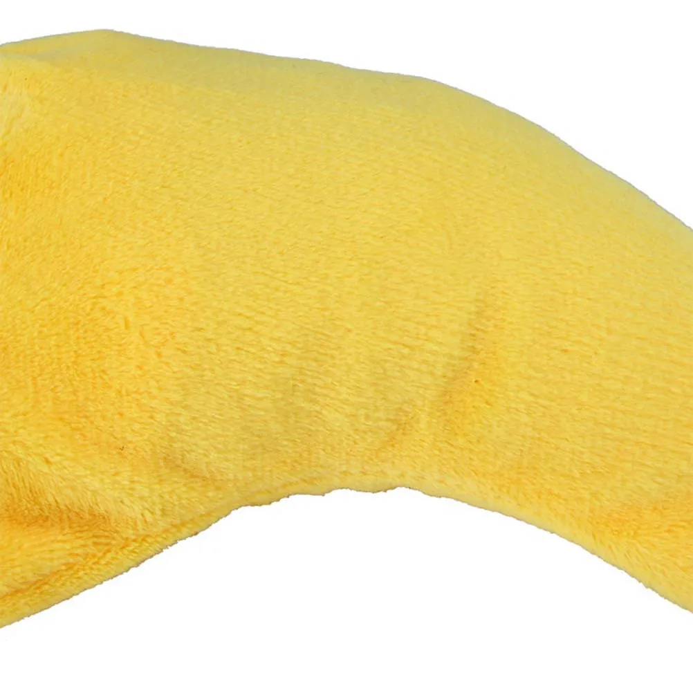 

Banana Shape Pet Hat Creative Soft Comfortable Dog Cat Costume For Party Birthday Decor Fun Wearable Accessory