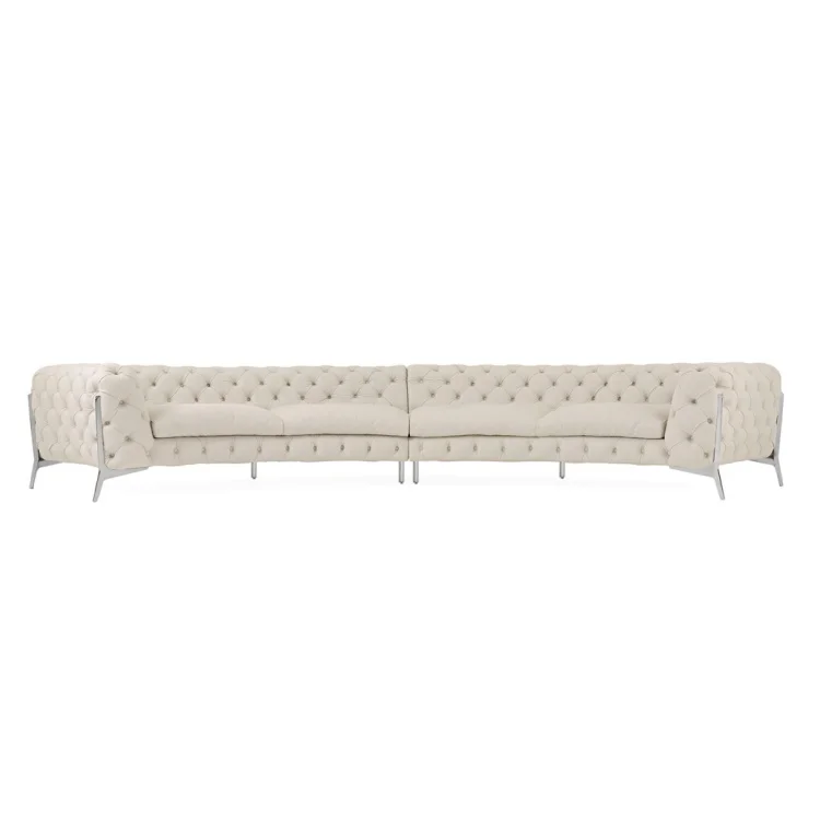 &Curved U-shaped sectional sofa for hotel apartment shopping center living room eco-friendly and durable