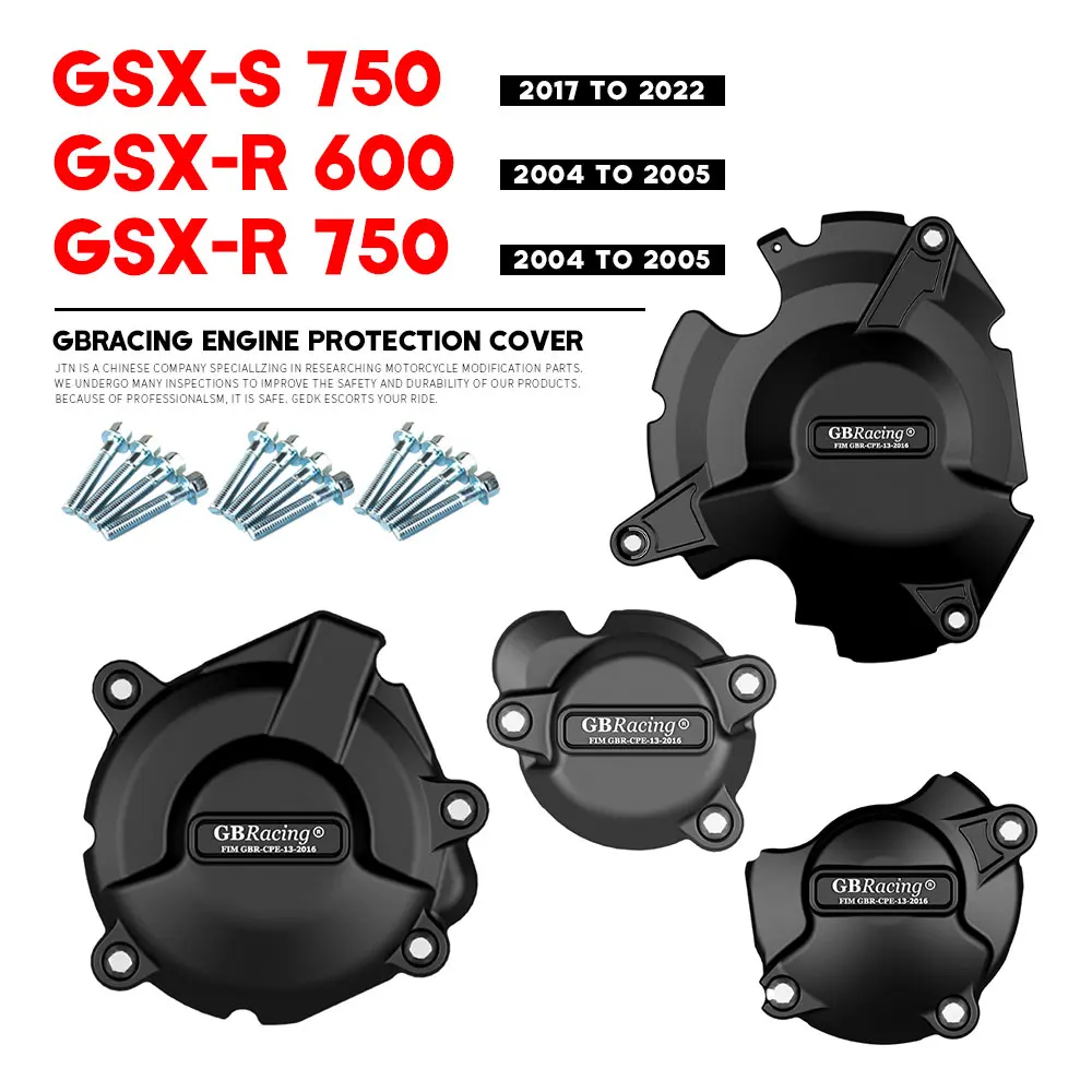 

GB Racing Engine Protect Cover GSXS750 GSX-S 750 2017-2025 For SUZUKI GSXR 600 750 2004-2005 Motorcycle Protection Cover Accesso