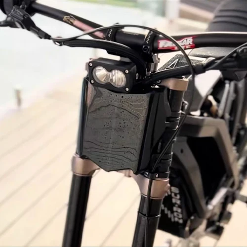 Imagen 2 del producto Light Bee X-placa de matrícula frontal de plástico modificado, cubierta de matrícula para SUR Pit Dirt Bike, accesorios para motocicleta Sur Ron