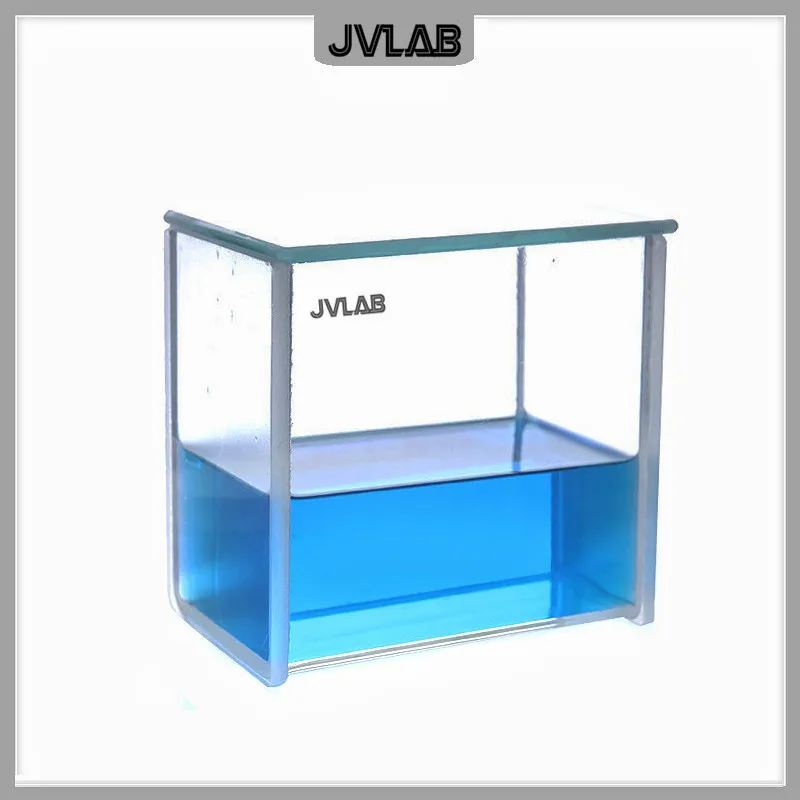 TLC Developing Tank Lab Single Developing Chamber Heavy-duty Molded Solvent Glass Staining Chamber Dimension (L*H) 100*100 mm