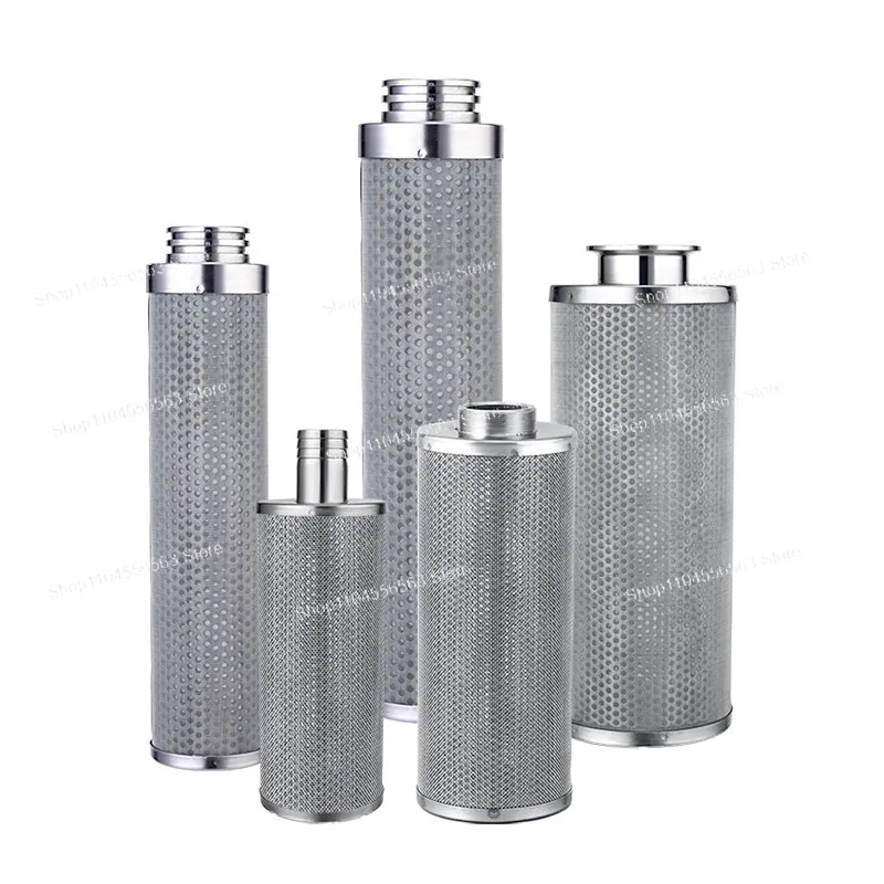 304 stainless steel filter element metal filter tube 316 high temperature resistant industrial dust removal water inlet