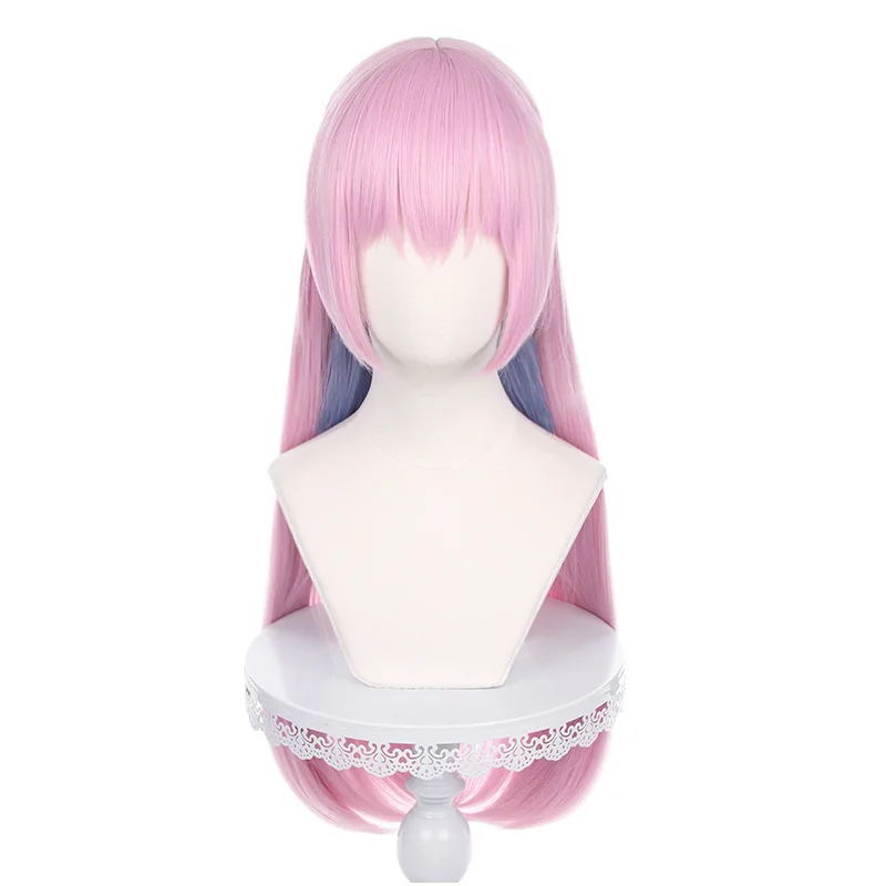 Anime Shikimori'S Not Just A Cutie Shikimori Miyako Cosplay Wig Pink Hair Heat Resistant Synthetic Halloween Party Props