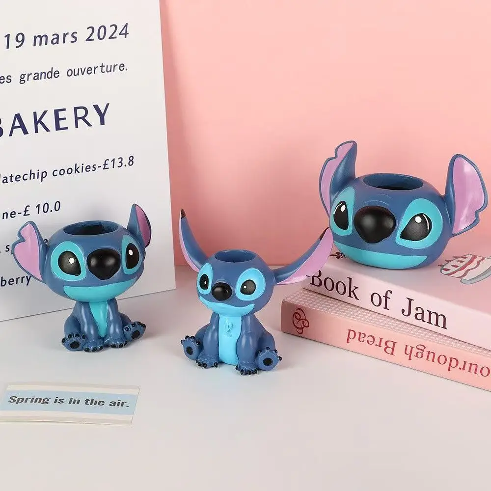 

Стич фильм милые фигурки аксессуары ручной держатель для ручек аксессуары модель игрушка держатель для ручек подарок