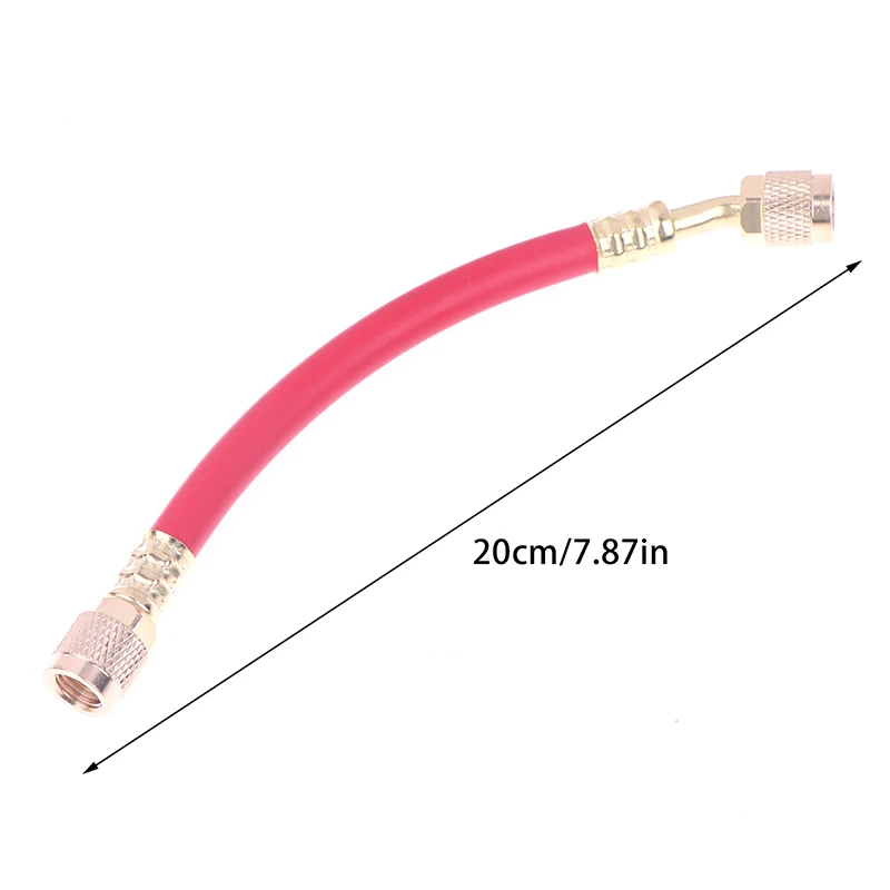△ Refrigerant Charging Hose, 1/4 SAE Thread 800-4000PSI Tube HVAC Hoses, For Home Air Conditioner Refrigeration Maintenance