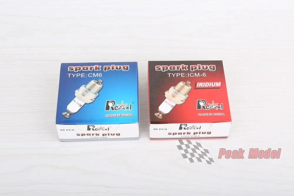 شمعة إشعال Rcexl لمحرك الغاز DA DLE ، 10 ، CM6 ، DLE20 ، 20RA ، 30 ، RA ، 40 ، 55 ، 55RA ، 60 ، DLE111 ، DLA56 ، DLA32 #6