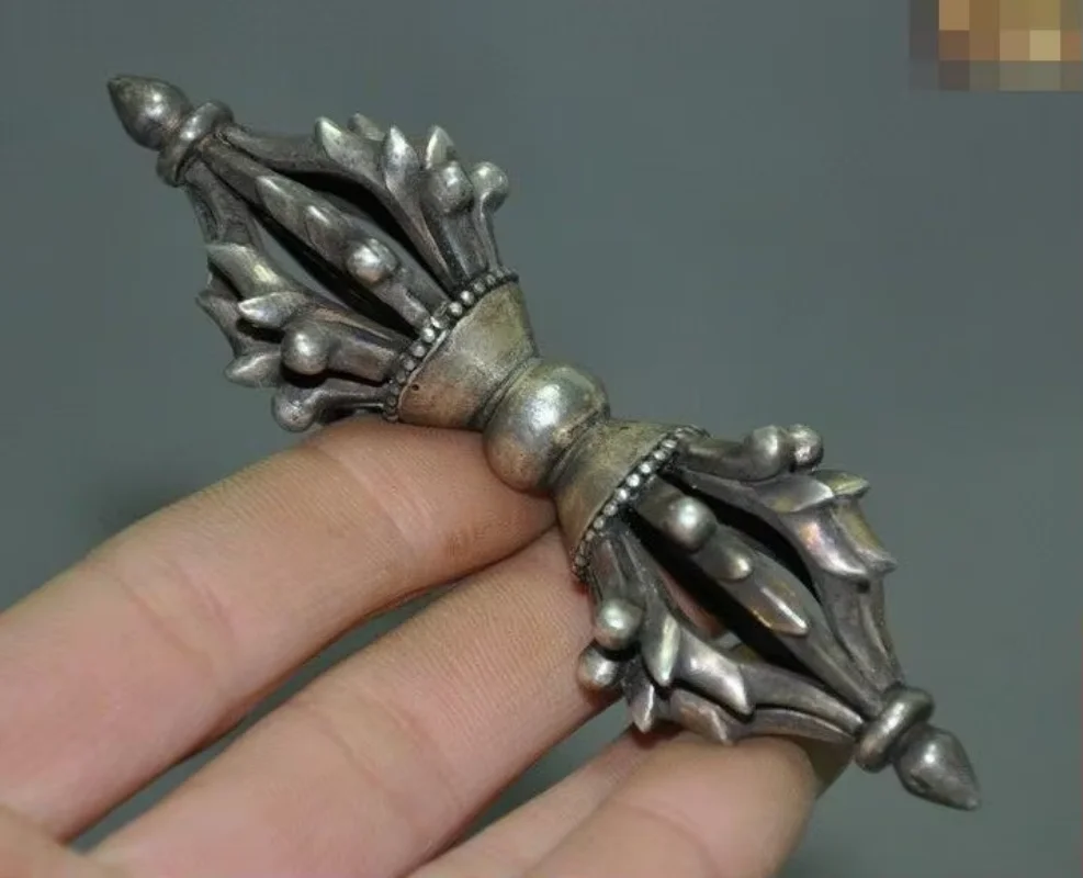 

Тибет Тантра Буддизм Тибетское Серебро Дордже Ваджра Дордже Пхурпа Кинджал Талисман