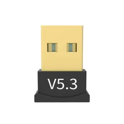 Bluetooth Transmitter USB Wireless Adapter Bluetooth 5.3 Audio Receiver USB Bluetooth 5.3 Adapter Drive Free Wireless