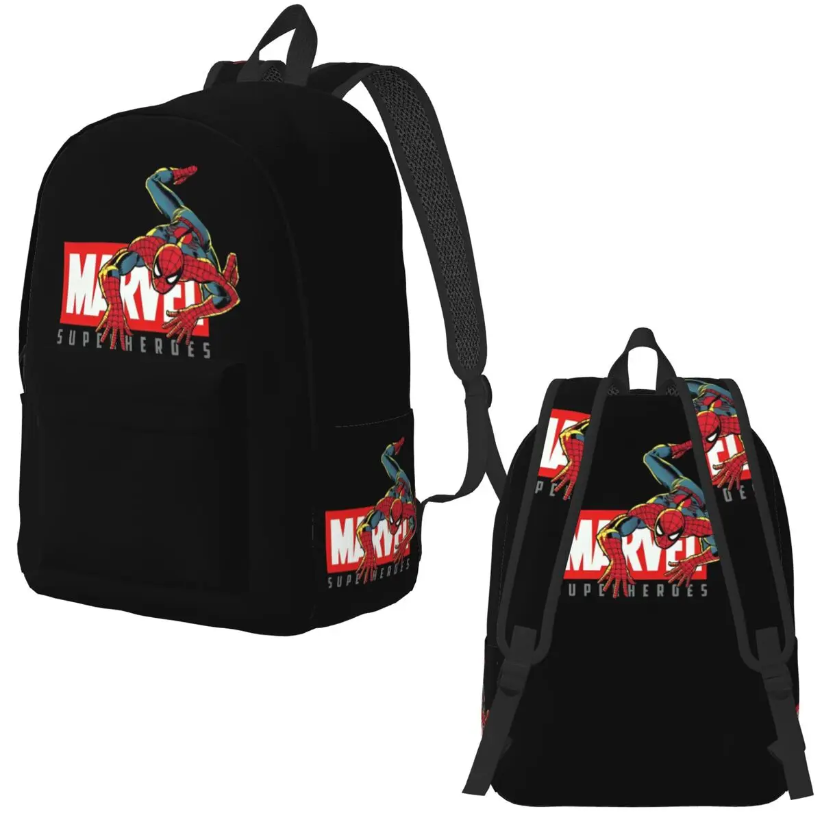 Spider Man Spider-Man for Men Women Student School Bookbag Daypack Middle High College Sports