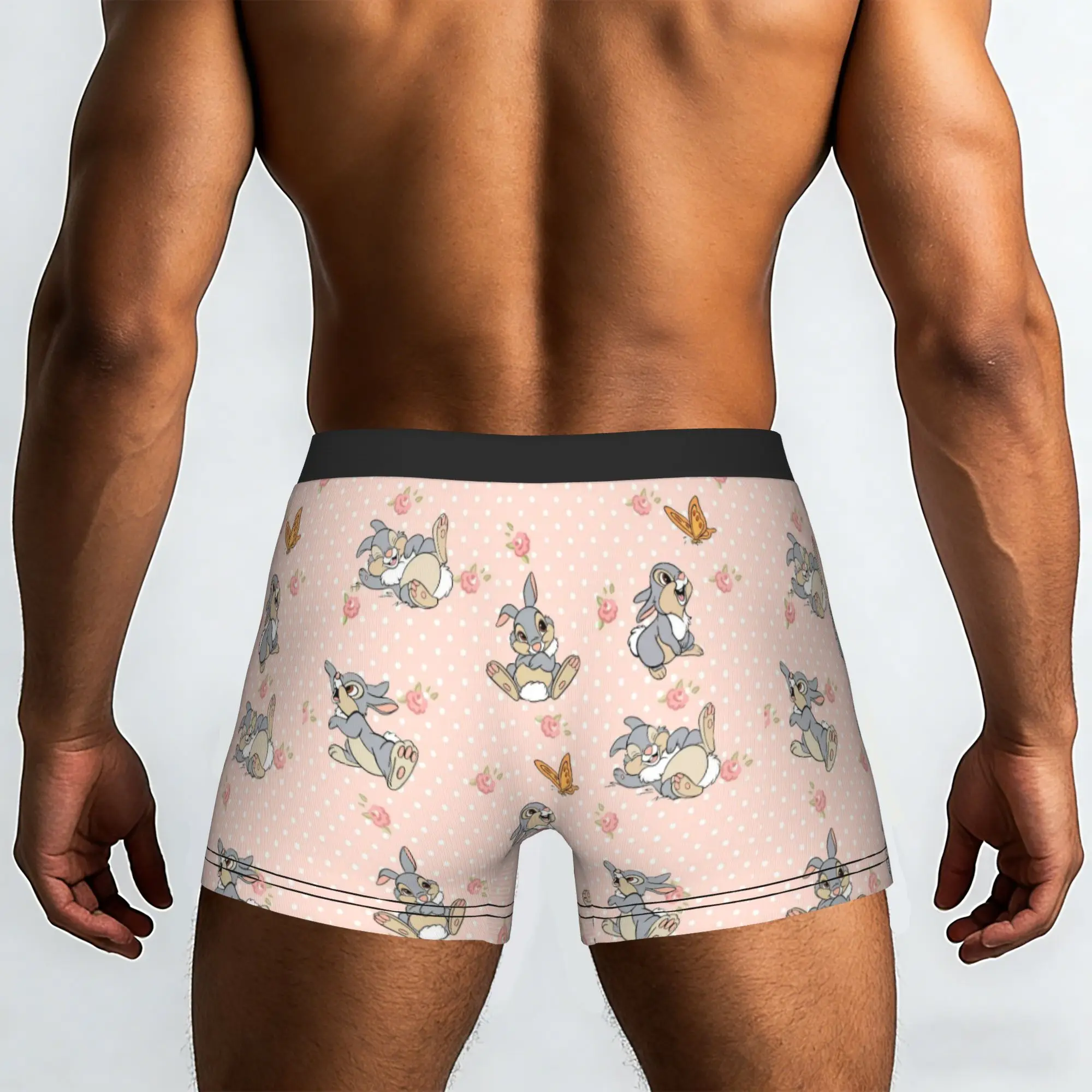Custom B-Bambies Anime Boxer Shorts For Men 3D Printed  Underwear Panties Briefs Stretch Underpants