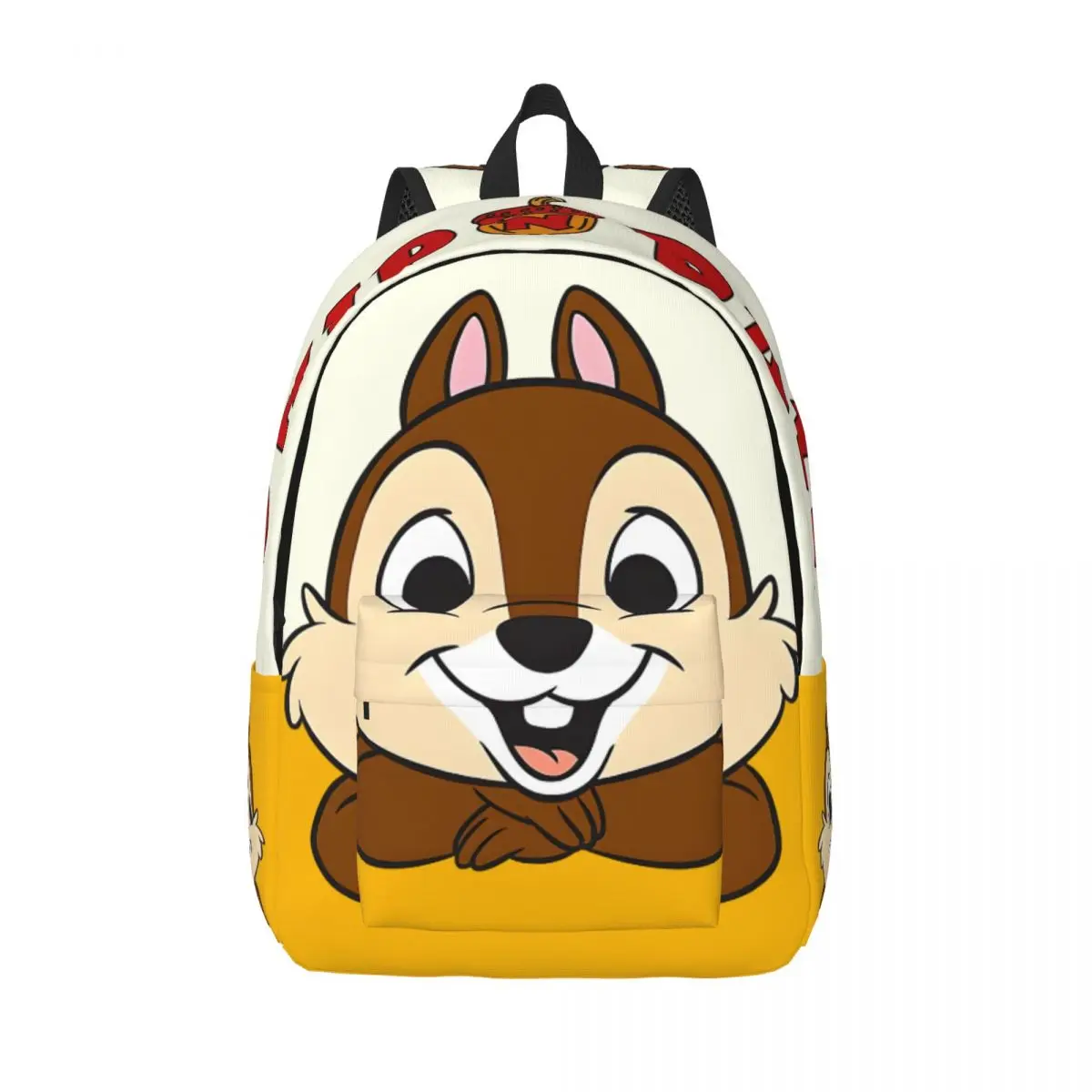 Gift Chip Single Metal Multi Compartment Rucksack Disney Chip 'n' Dale Solid Office Workers Handbag Outdoor