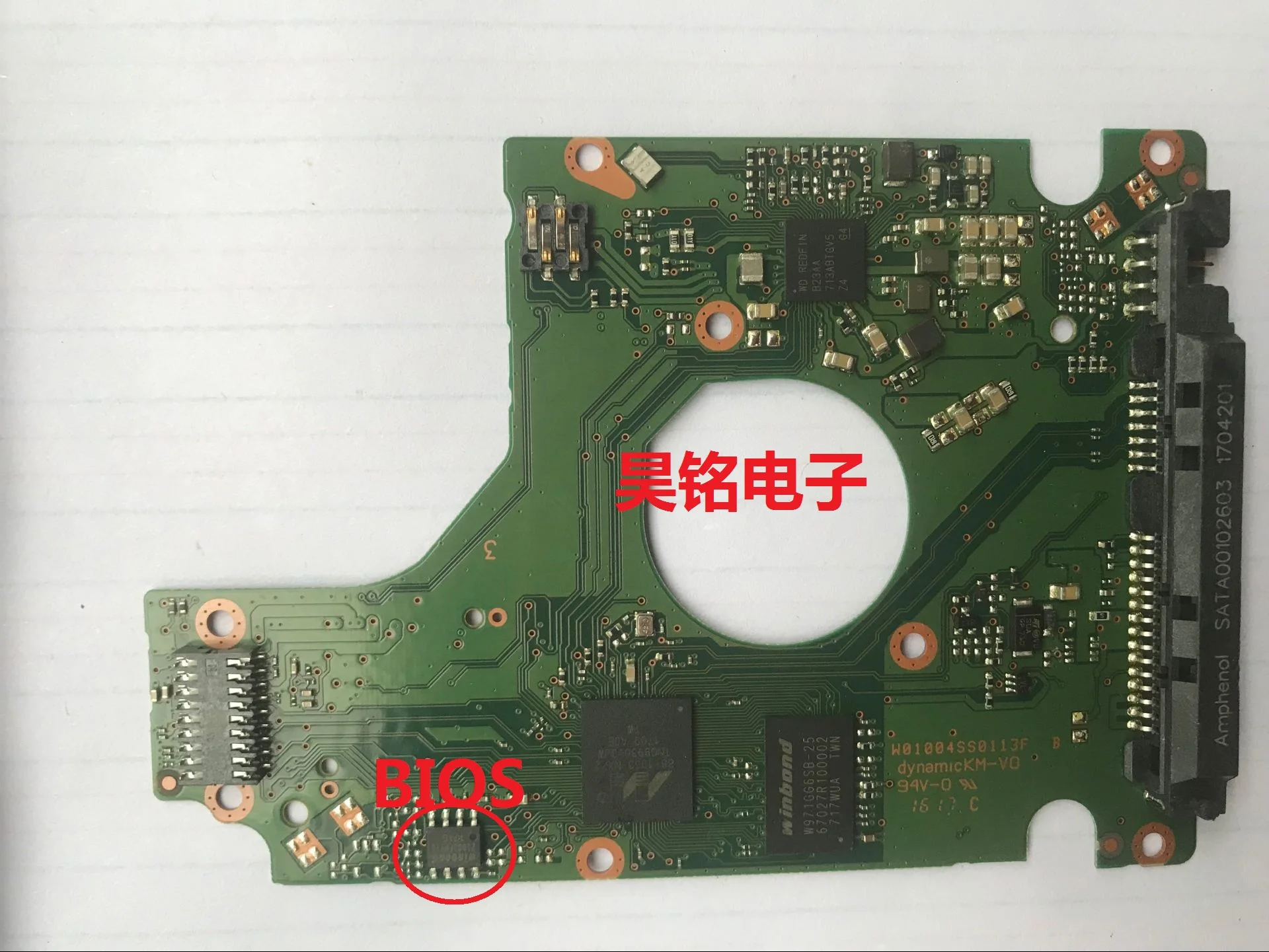 Second Hand Unlocked Hard Disk Circuit Board 800066-004 800069 Substitute Support PC3000 Unlock