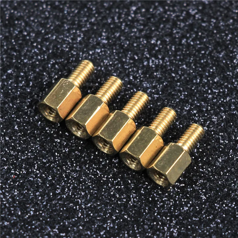 30pcs Assorted M3 Motherboard Mounting Screw Riser Set with Copper Pillar Insulating Washers Gasket Set