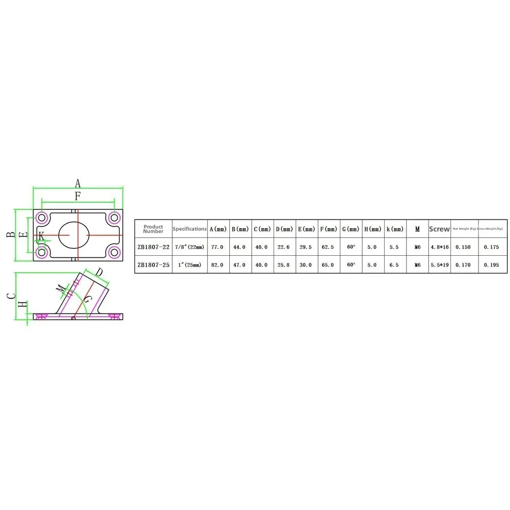 Marine Hand Rail Rectangular Base 316 SS Construction for Yachts Sailboats Speedboats Fits 22mm and 25mm Rail Tubes