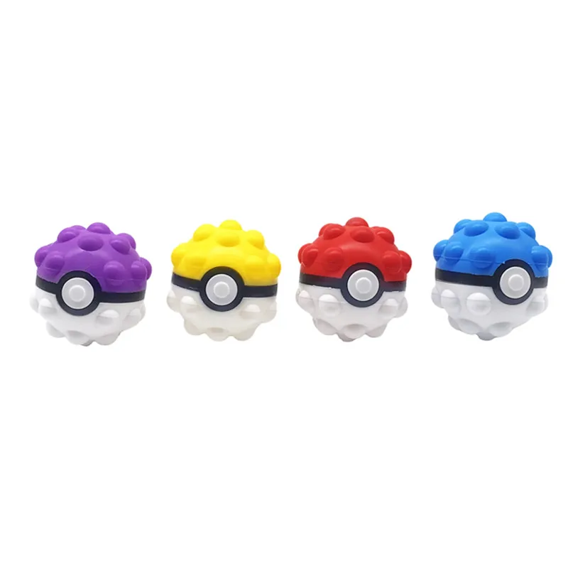 

Pok é mon Pinch Toy 6 Style Cute Elf Ball Clamping Chronic Rebound Toy Portable Gift