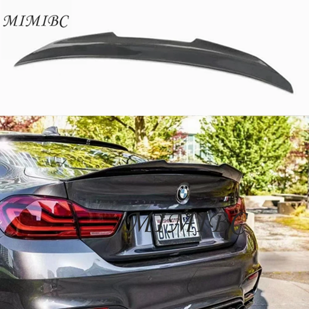 

FOR BMW M4 F82 Carbon fiber Rear Spoiler Trunk wing 2014-2020 PSM Style FRP Forged carbon