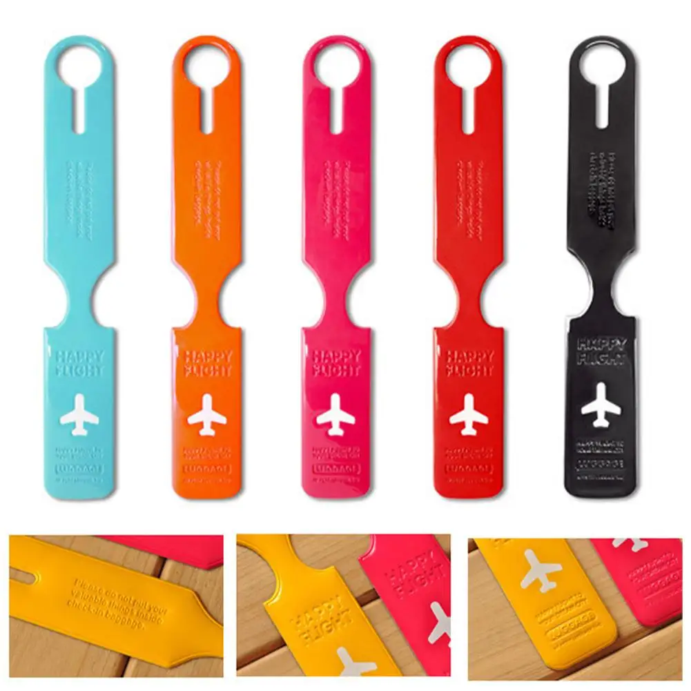 

Travel Luggage Tags Cover Suitcase ID Baggage Tag Holder Letter Baggage Boarding Tags Portable Label Creative Accessories Trave