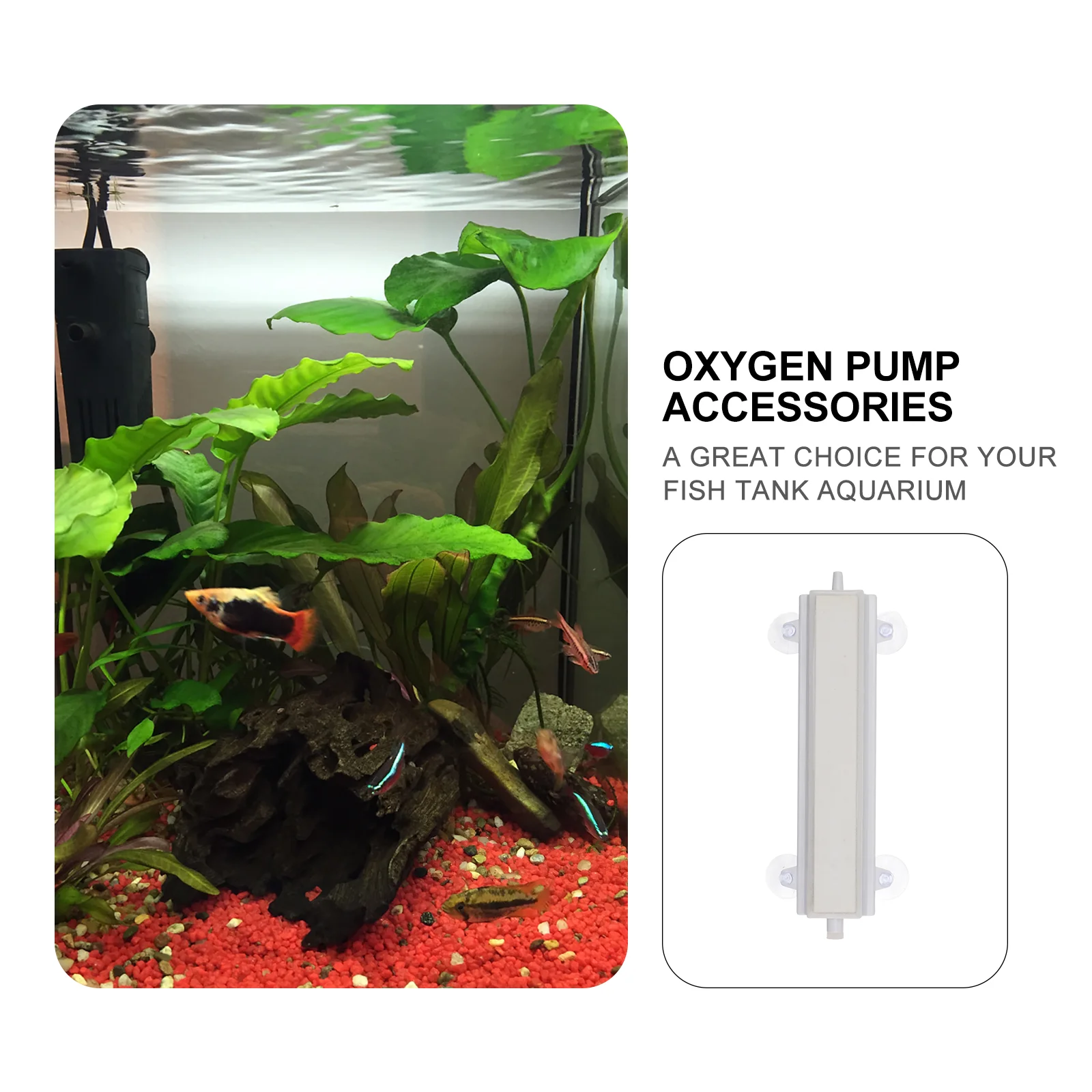 

1Pcs Bubble Strip Oxygen Diffuser Aquarium Landscape Air Bubble Strip Fish Tank Accessory Aquarium Tube Fish Tank Supplies