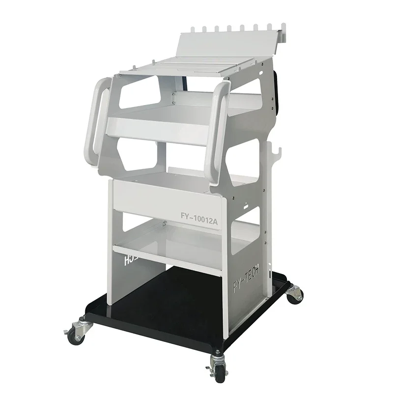 Versatile Tool Trolley for Auto and Motorcycle Repair, Mobile Storage Cart with Durable Wheels for Workshop