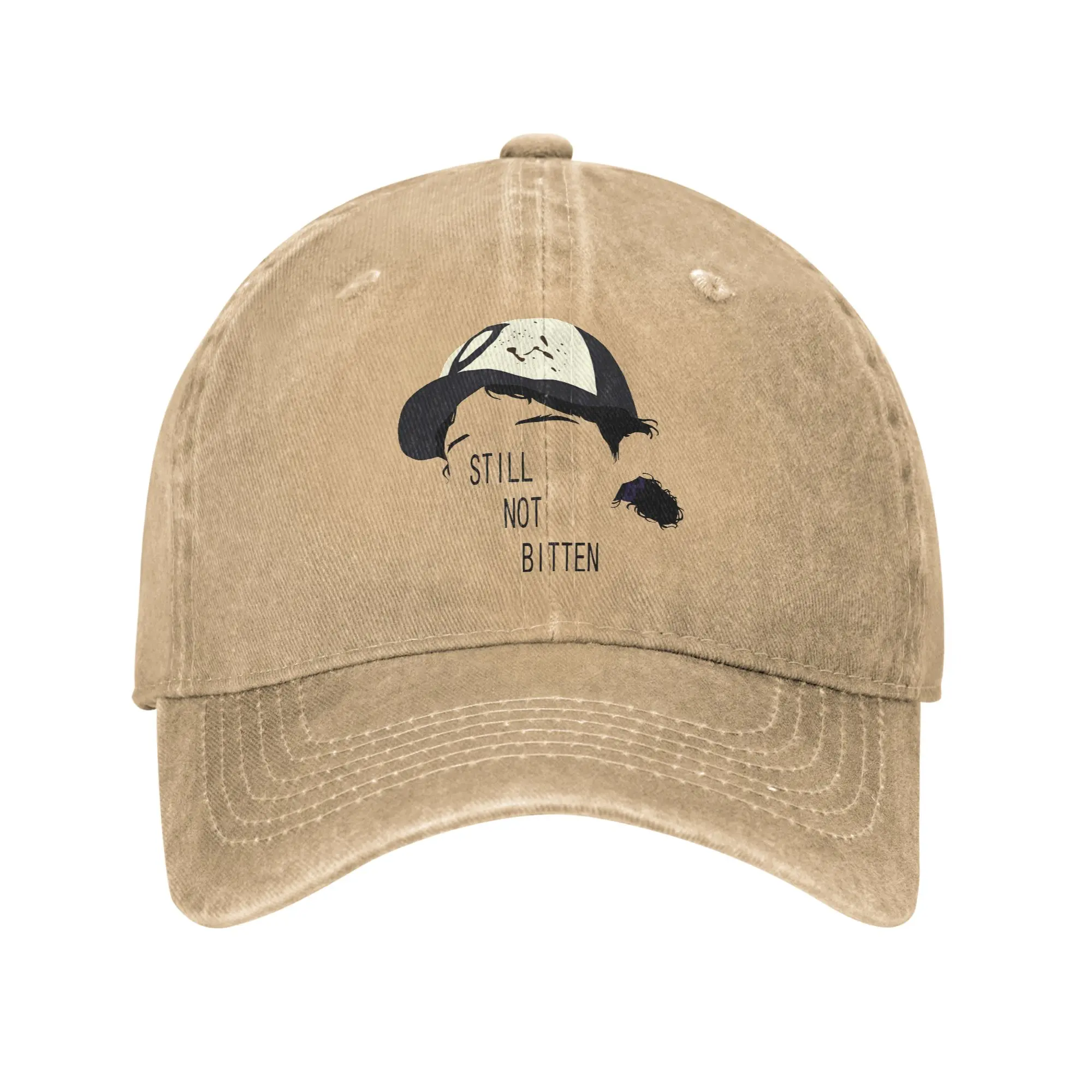 Telltale Games The Walking Dead - Clementine Outline Fashion Baseball Cap  Sport Hats  Outdoor Shooting Hats