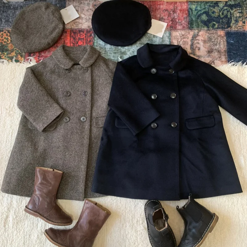 

Pre-sale 2025 Autumn Winter Girls Embroidered Denim Skirt Boys Denim Jacket Kids Dresses for Girls Boy Pant Cherry Cowboy Set