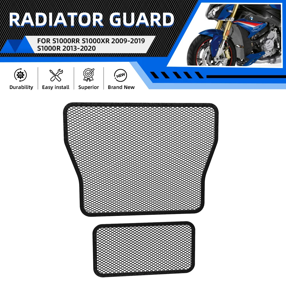 For  BMW S1000RR S1000XR 2009-2019 ,S1000R 2013-2020 Motorcycle Radiator Protective Cover Grille Guard Cover Protector Fuel Tank