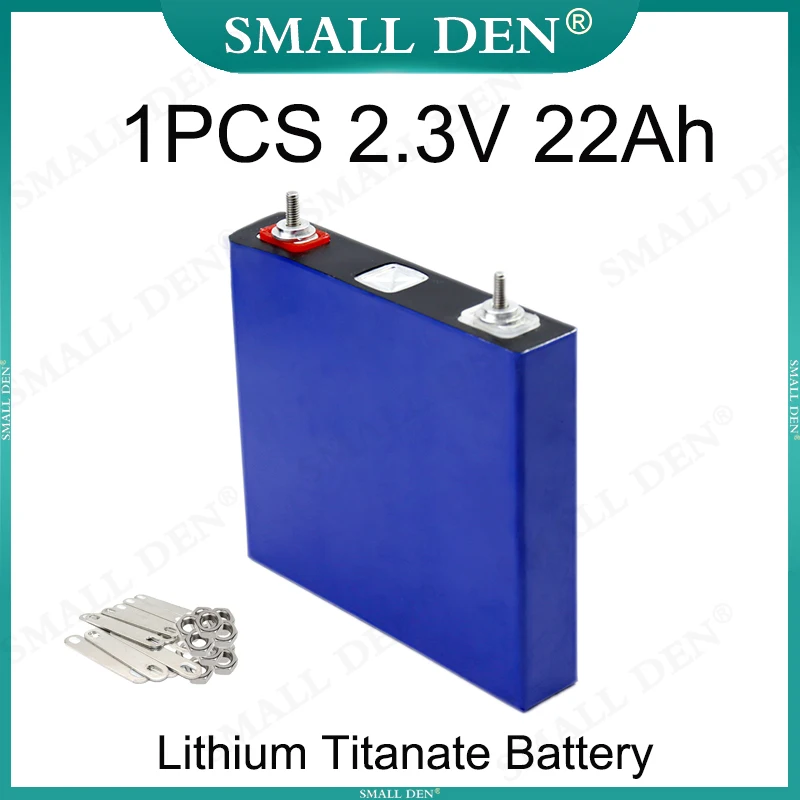 

1PCS 2.3V 22Ah Lithium Titanate LTO Rechargeable Battery DIY 12V 24V E-boat RV Speaker Car Motor Good Low Temperature Resistant